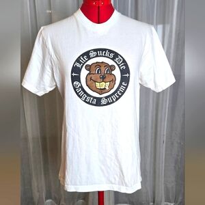 Supreme Life Sucks Die Tee | Men's Small | White